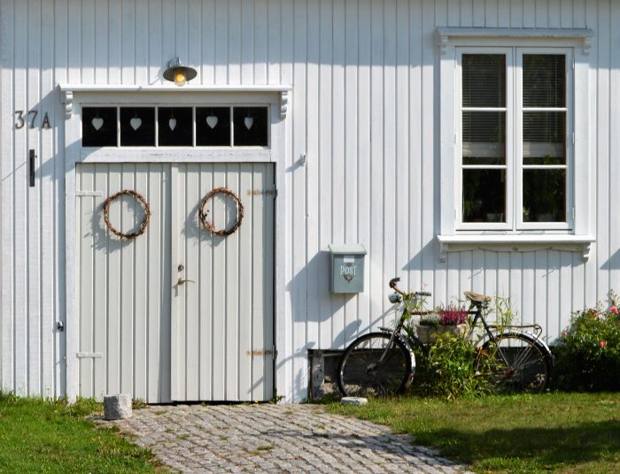 Den sjarmerende trehusklyngen i Vaterland ved Gamlebyen