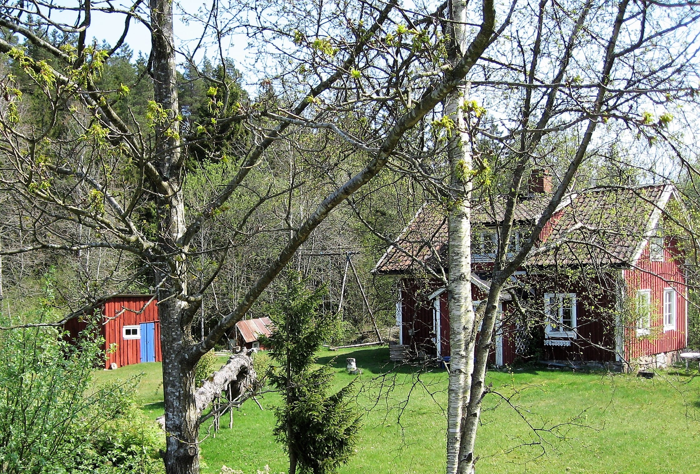 En langweekend på Thorskogs Slott i Sverige gjør inntrykk - Fra turområdet rundt slottet