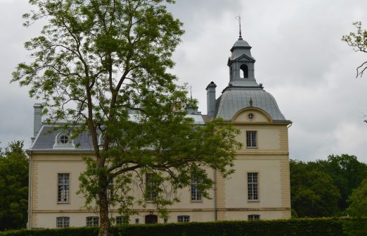 Kronovall slott i fransk barokkstil på Østerlen i Skåne