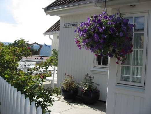 Detalj fra et hus i Fiskerkroken, Drøbak