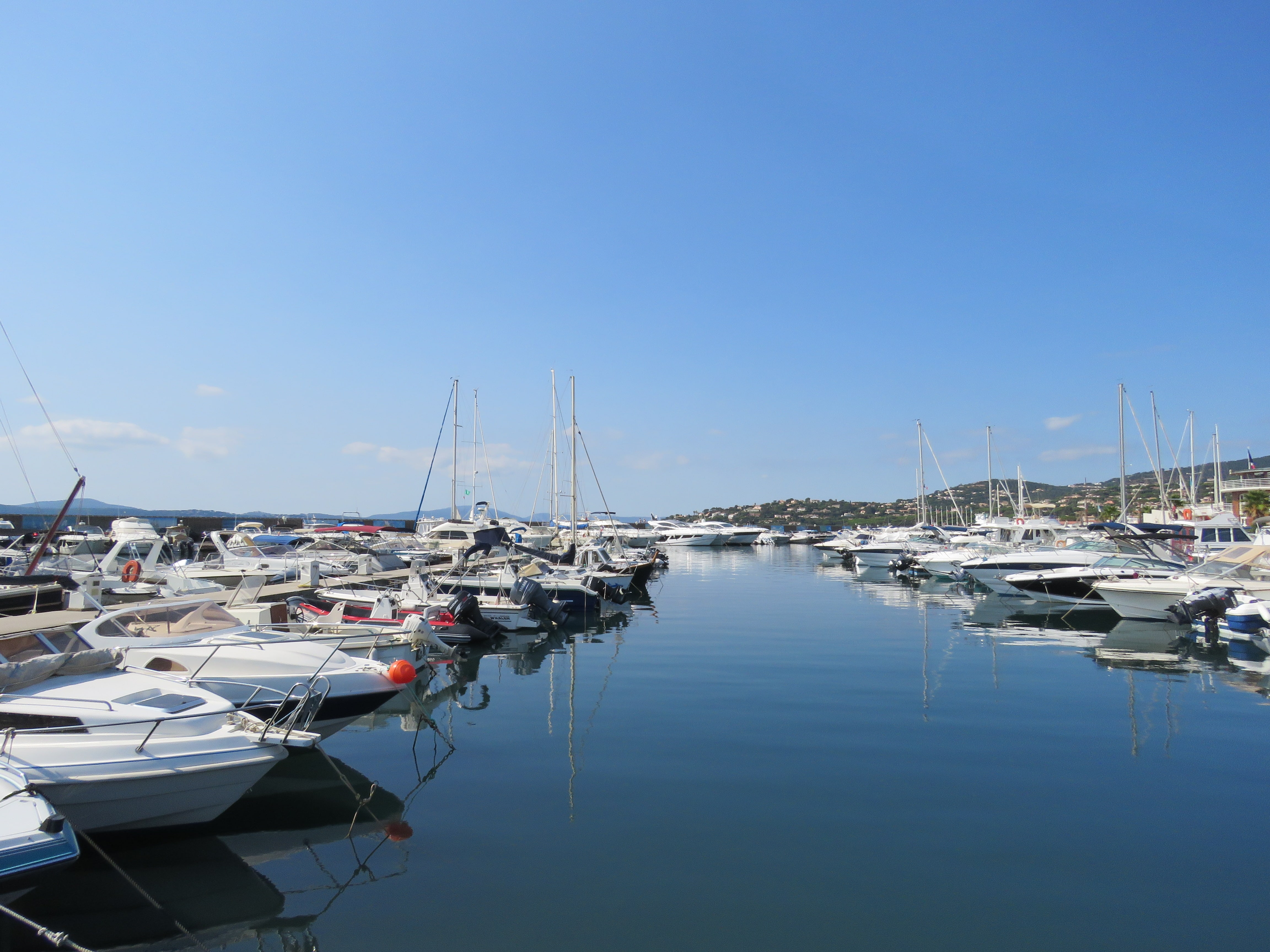 Sainte Maxime med 2 av mange strender