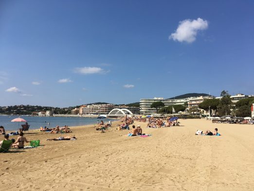 Strandoversikt - Sainte-Maxime
