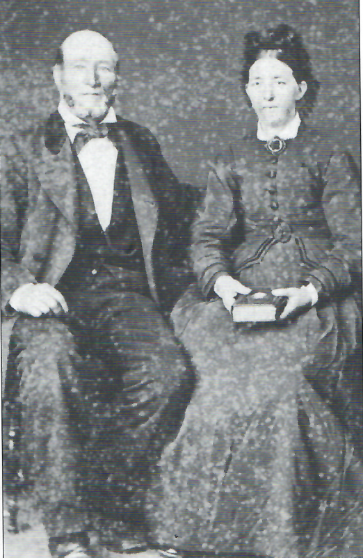 Gina Marie og Peter Arent i 1884 på Svinør-Hammerøy