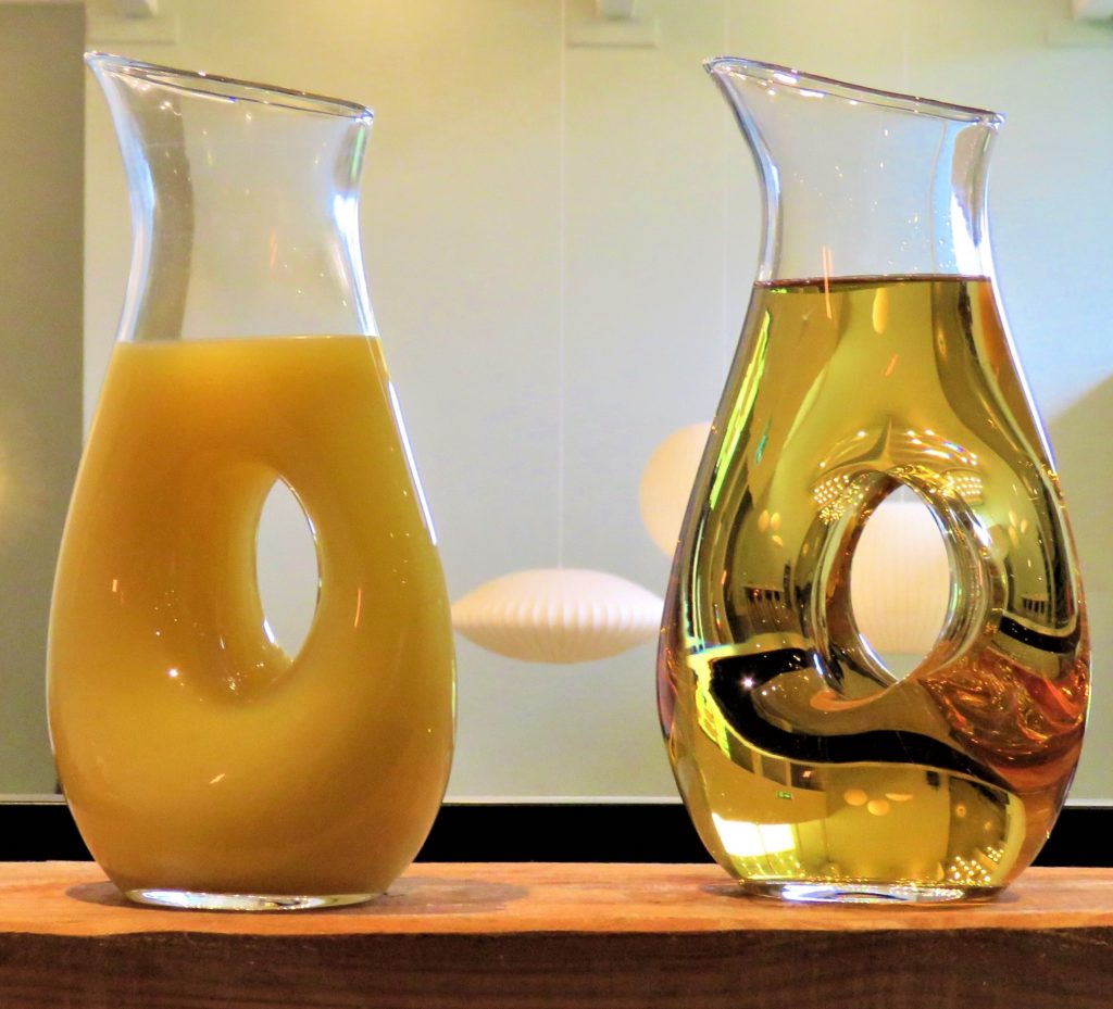 Kaffestasjon med juice på Køge Comwell Hotell