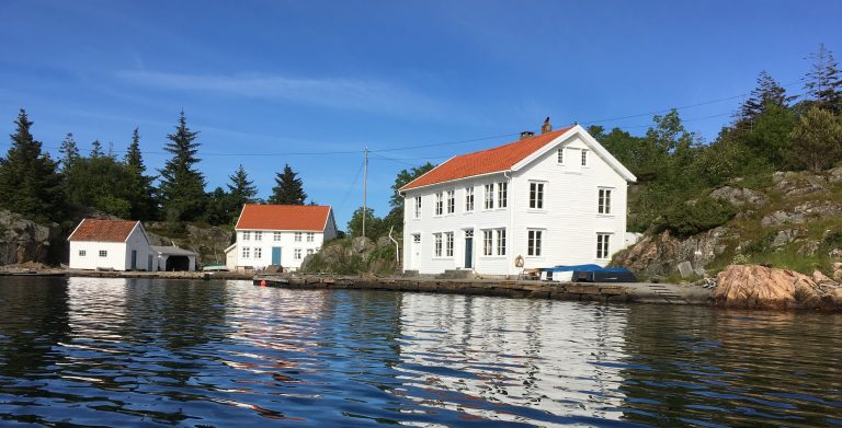 Tollboden på Svinør-Hammerøy tilhørte Gina Marie på slutten av 1800-tallet