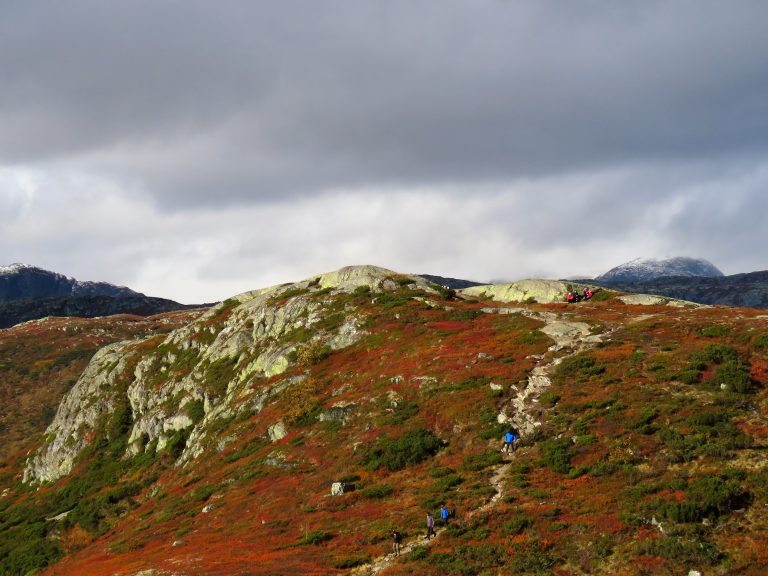 Beitostølen - høsttur i fjellet. Maken til høstfarger er det lenge siden jeg har sett