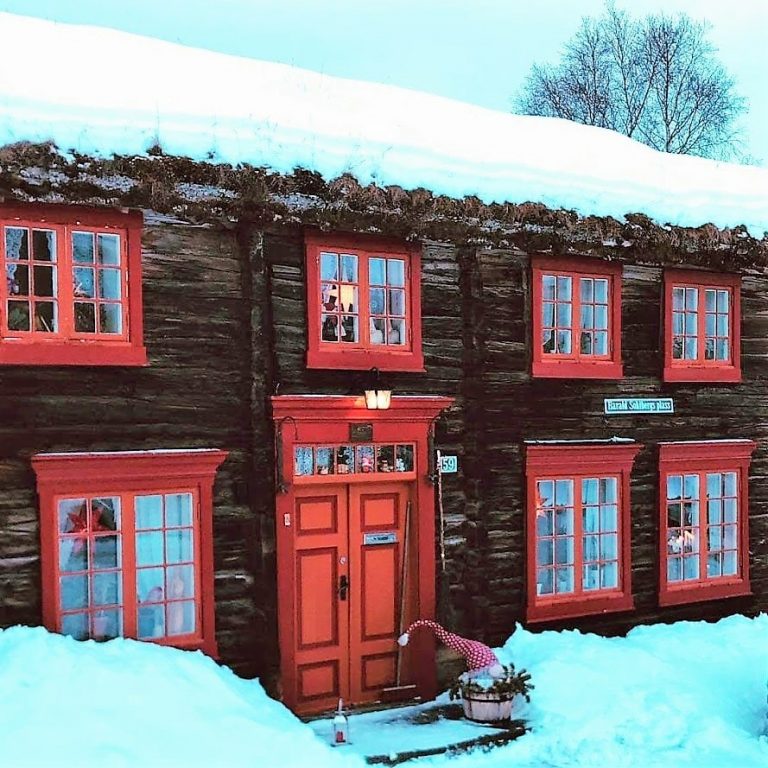 Reisen til Røros - en juledrøm blir virkelig - I snødrev, akkurat sånn en hvit jul skal være