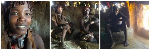 Rystende og tankevekkende besøk hos stammefolk i Etiopia - Averra og hans to svigerdøtre Modo og Nori