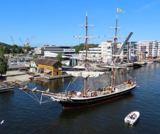 The Tall Ships Races i Fredrikstad - sett fra toppen av Litteraturhuset IMG_2520 (2)