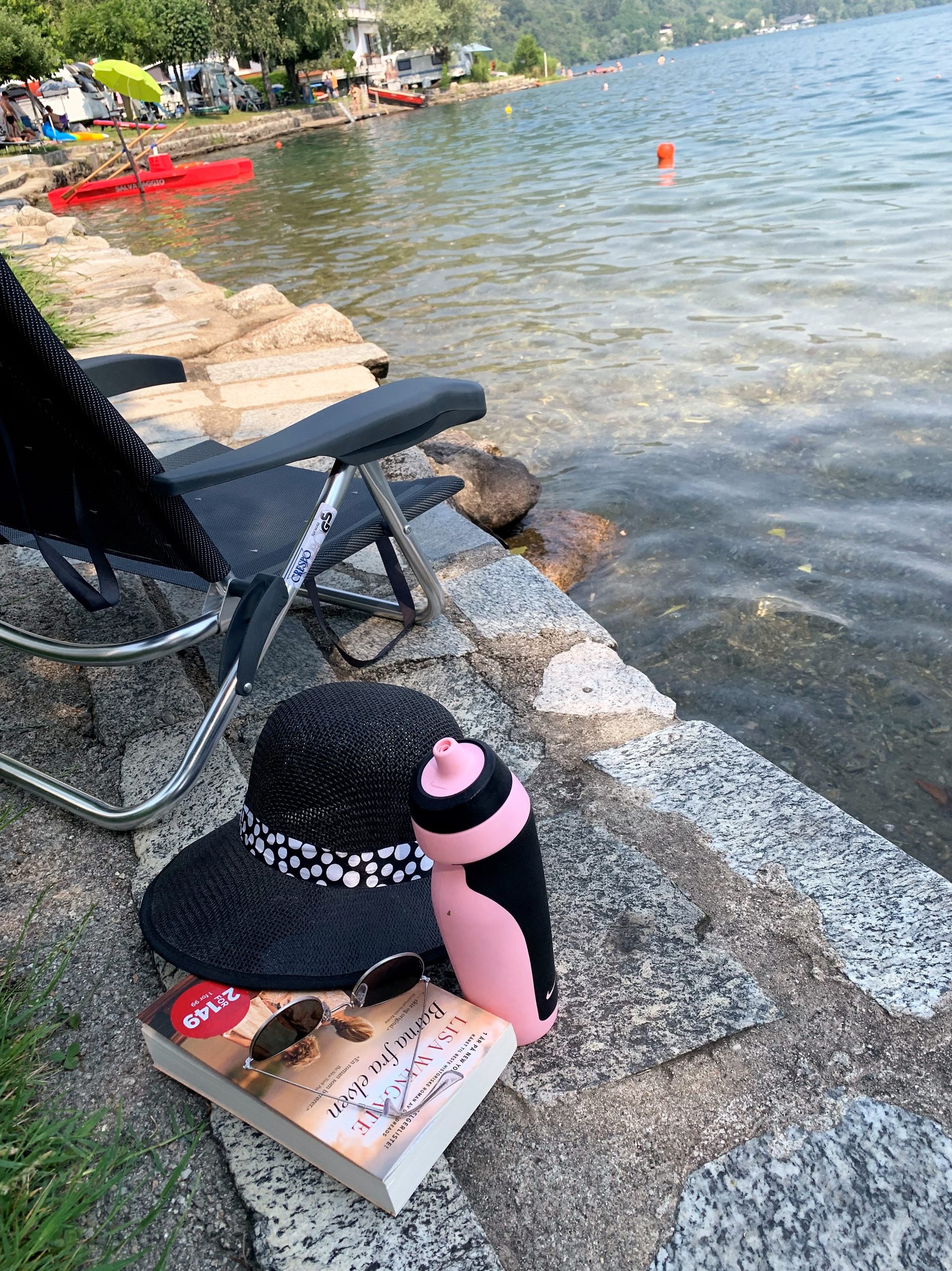 Snakk om flott beliggenhet på Campeggio delle fate Mergozzo