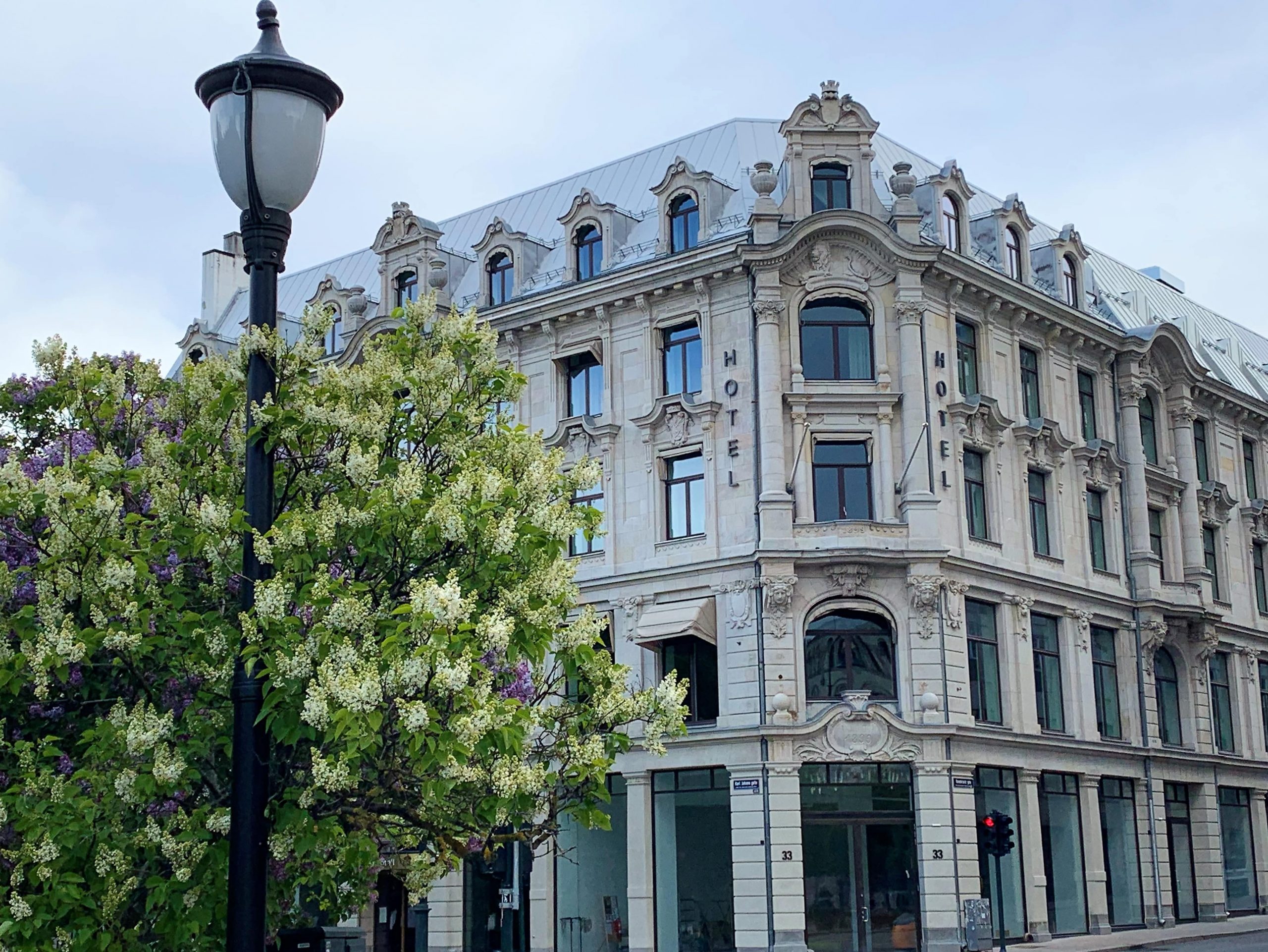 En flott bygård sett fra Spikersuppa Oslo -min