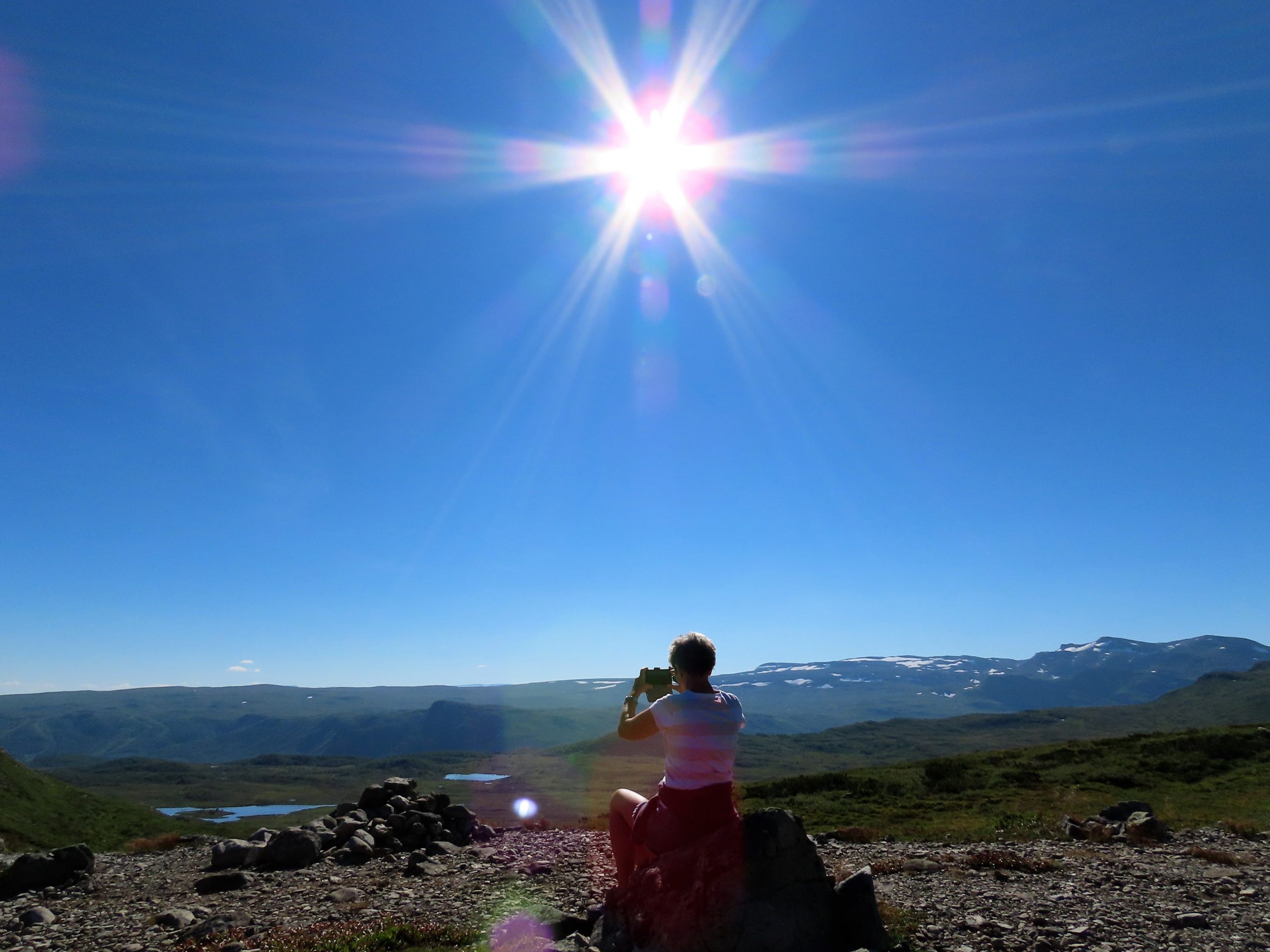 Alltid noe å fotografere eller filme rundt Beitostølen