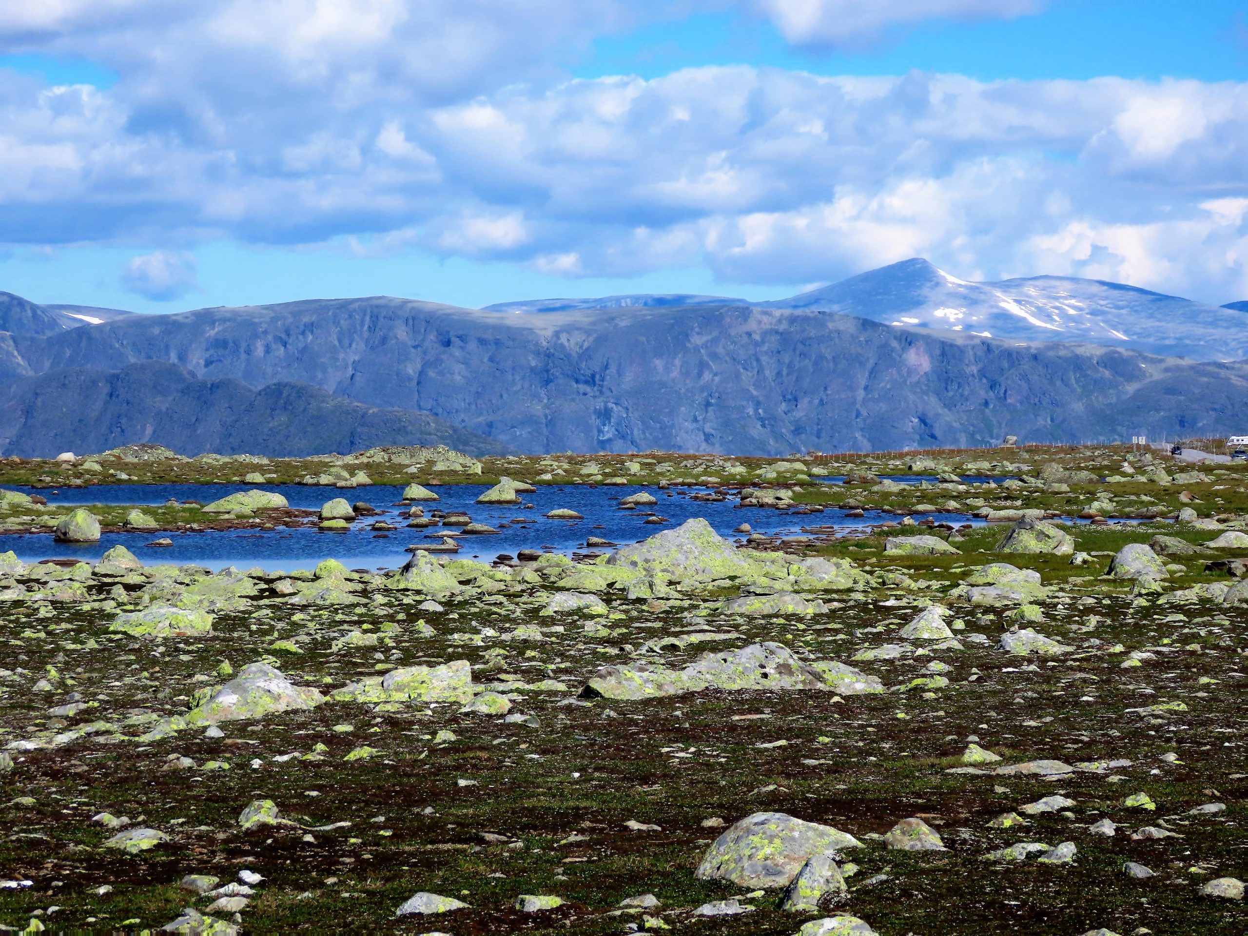 En av flere flotte fjell rundt Flye 1389