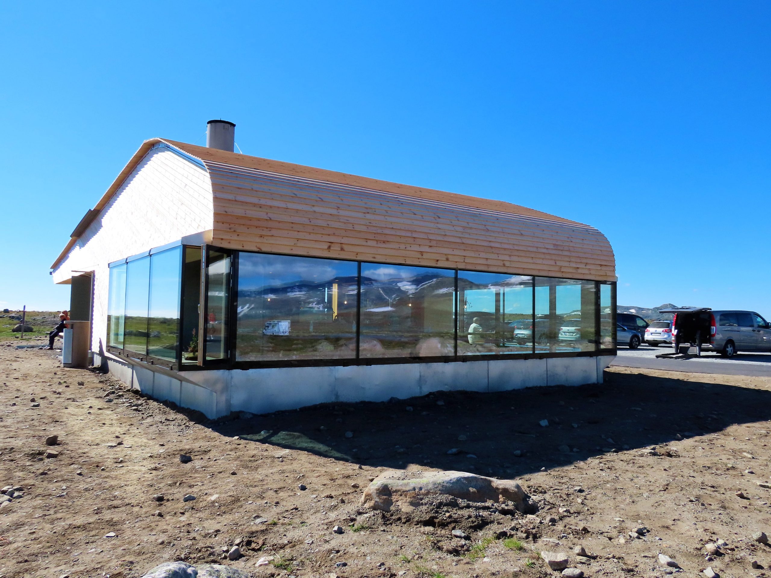 Flye 1389 - det arkitektoniske bygget på Valdresflya