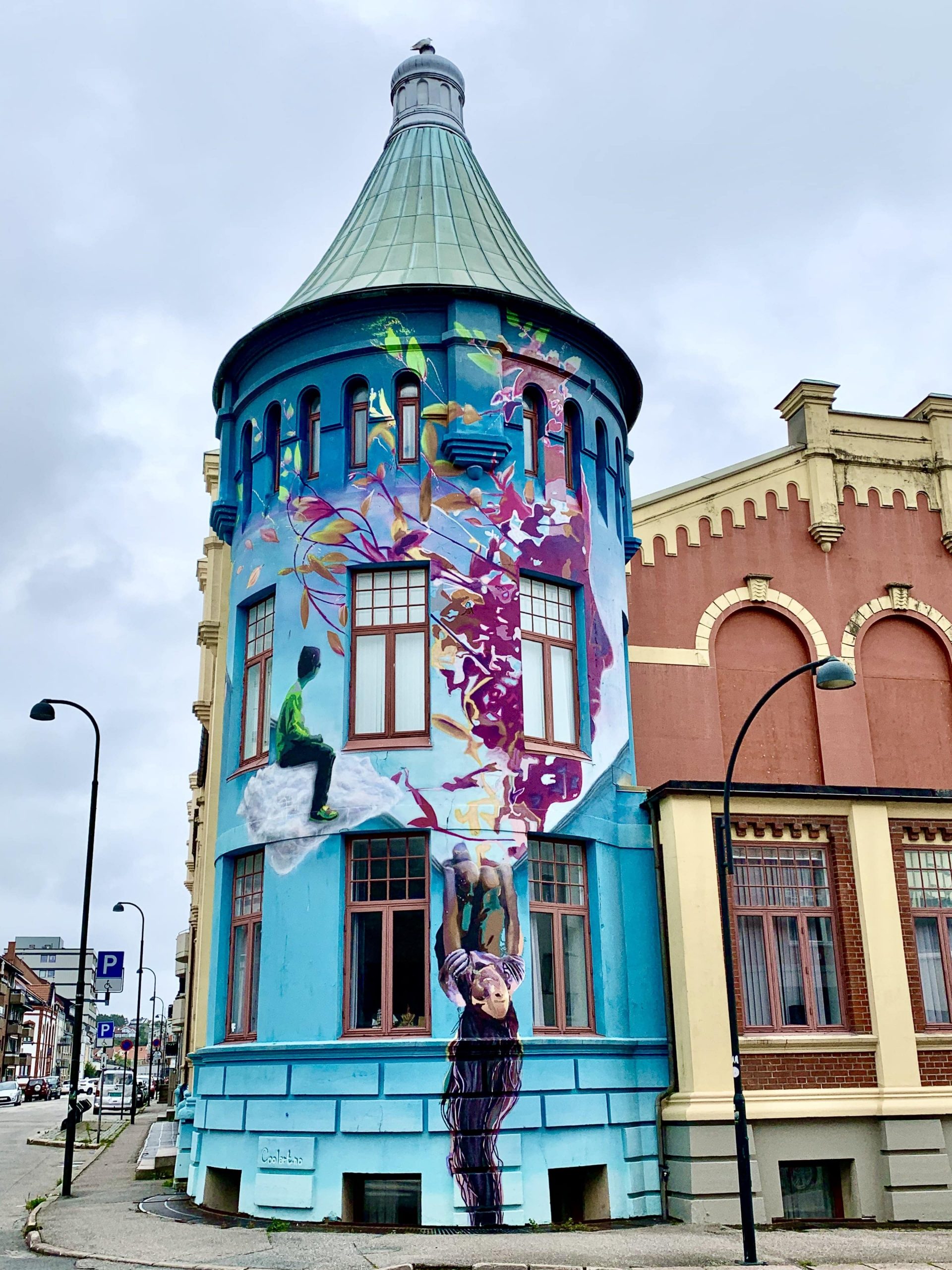 Gatekunst i Kristiansand 1 (Foto Birte Runde)