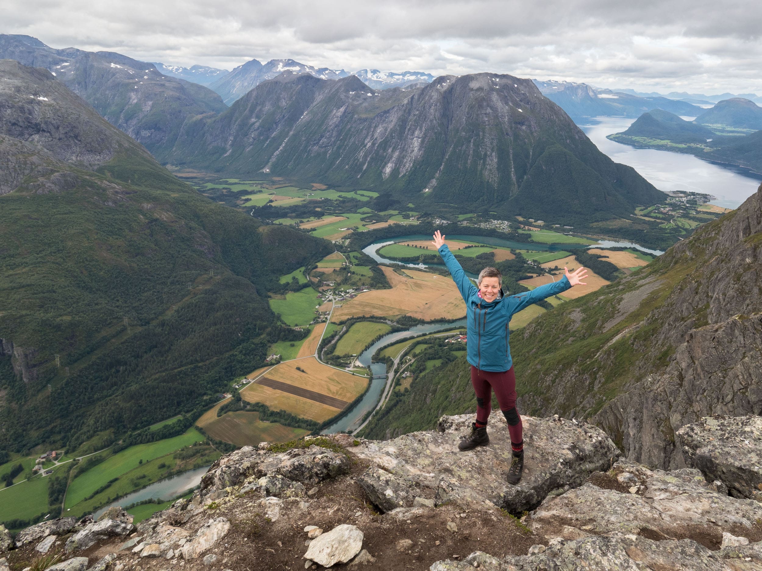 Åndalsnes med reisebloggeren Globetrotterelisa