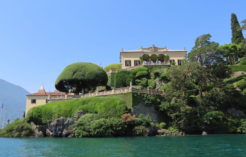 Villa del Balbionello, Comosjøen – et elegant hageanlegg sett fra sjøen