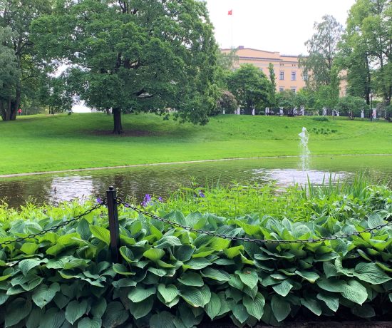 Slottsparken - en frodig oase i hjertet av Oslo