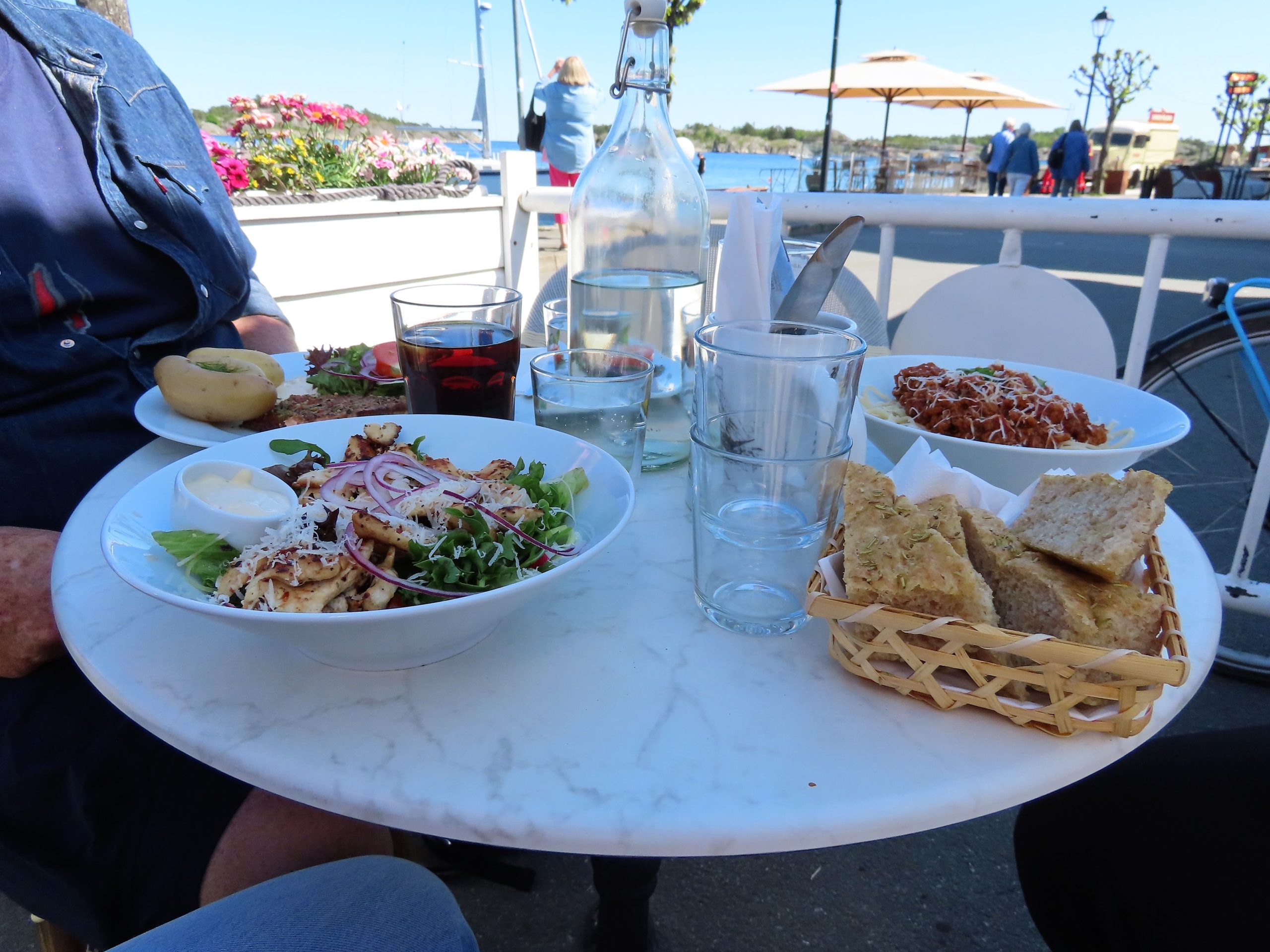 Varierte lunsjmenyer på Stranden Restaurant i Risør