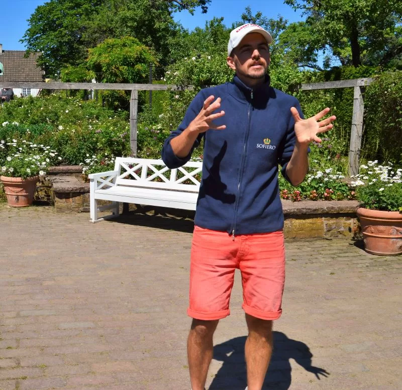 Guiden på Sofiero slott og slottshage