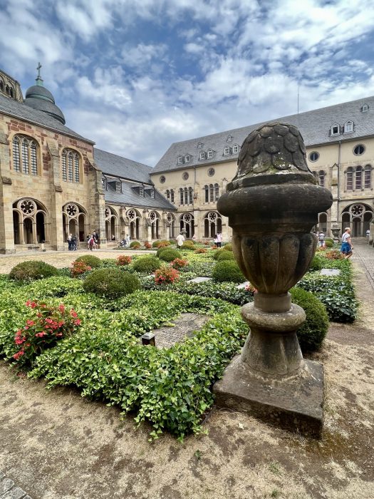 Hageanlegget ved domkirken - St. Peters katedral i Trier