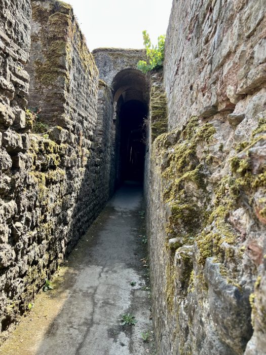 Godt ivaretatt ruin fra Kaiserthermen