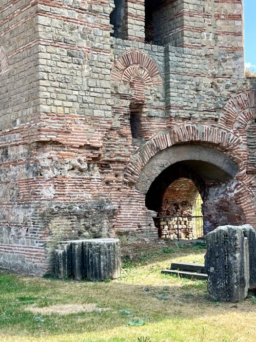 Detalj fra deler av Kaiserthermen i Trier