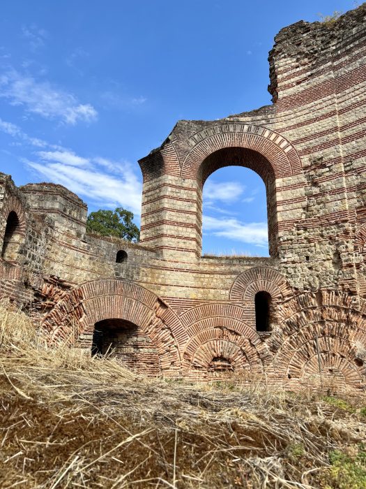 Detalj fra deler av Kaiserthermen i Trier