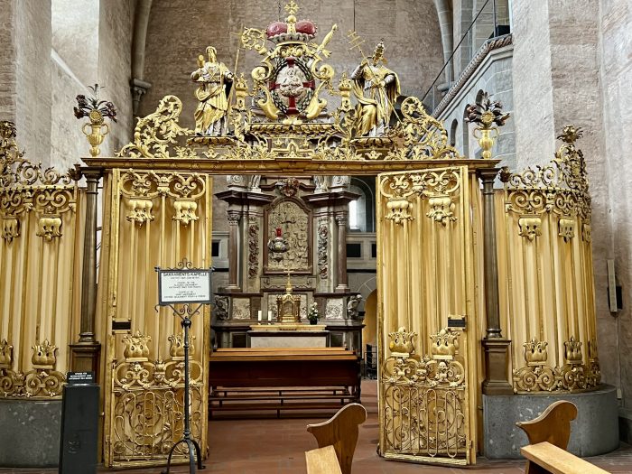 Vakre deler av domkirken i Trier