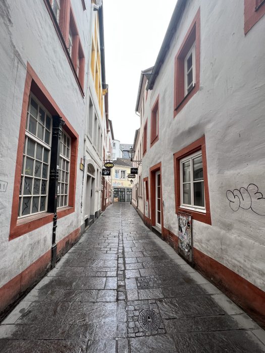 Fra kvartalet der jødene har holdt til