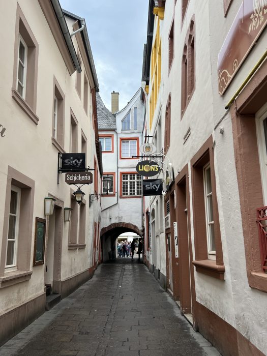 Kvartalet der jødene bodde i tidligere tider