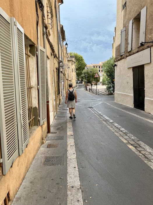 Den gamle bydelen i Aix-en-Provence
