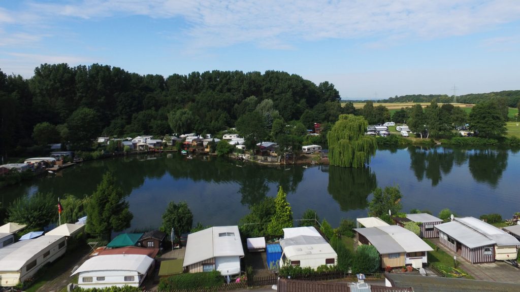 Campingplatz Birkensee utenfor Hannover på bobilferie fra Norge til Sør-Frankrike