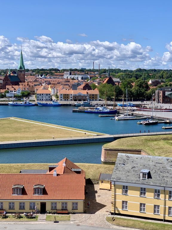 Deler av innseilingen til Helsingør