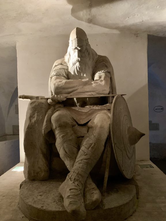 Holger Danske holder til i kasematten på slottet