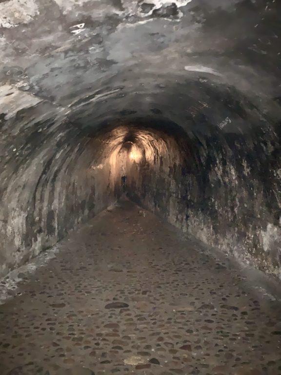 Hvelvingen i de bombesikre rommene under Kronborg slott
