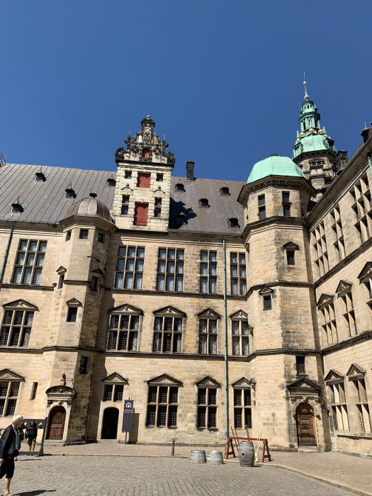 Kronborg slott sett fra gårdsrommet