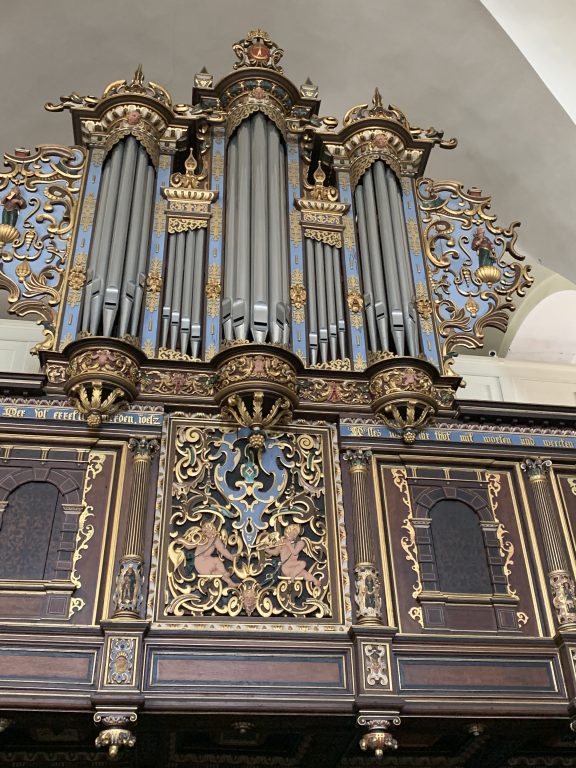 Orgelpipene i kapellet