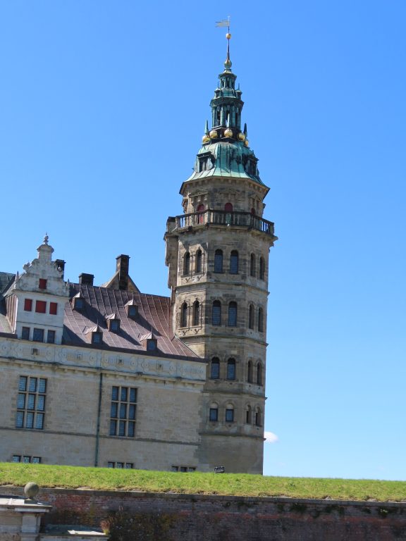 Et av tårnene på slottet