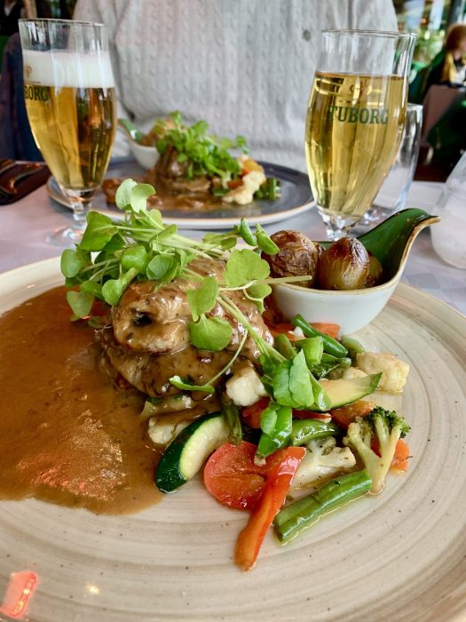 Middagsrett - ciao-ciao restaurant i Helsingør