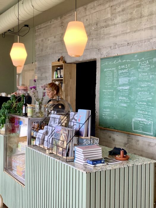 Disken i kafeen på Skolo - Seløy