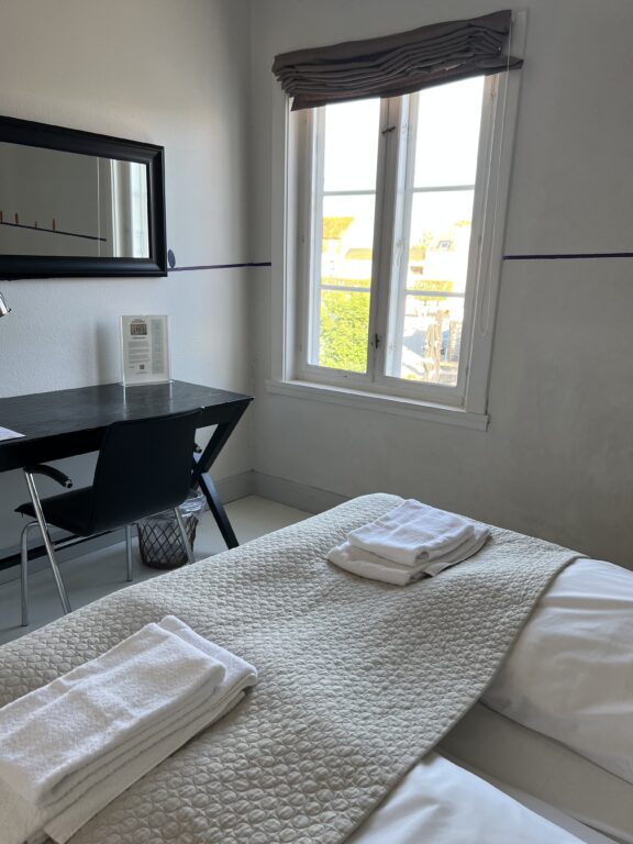 Rommet vårt i Sakskøbing hotell