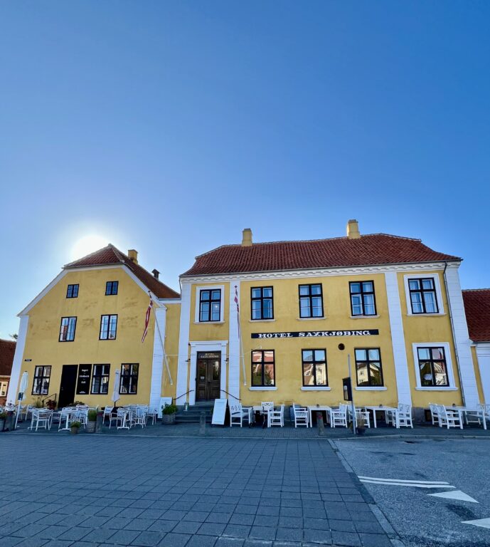 Sakskøbing hotell , kafe og gårdsbutikk. Oppdagelse på Lolland – sjarmerende Sakskøbing og livet rundt