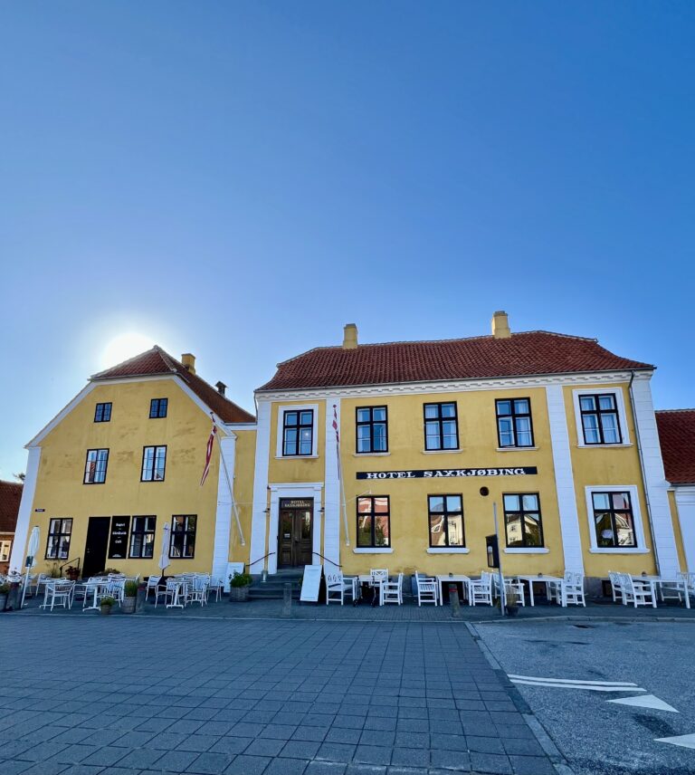 Sakskøbing hotell , kafe og gårdsbutikk. Oppdagelse på Lolland – sjarmerende Sakskøbing og livet rundt
