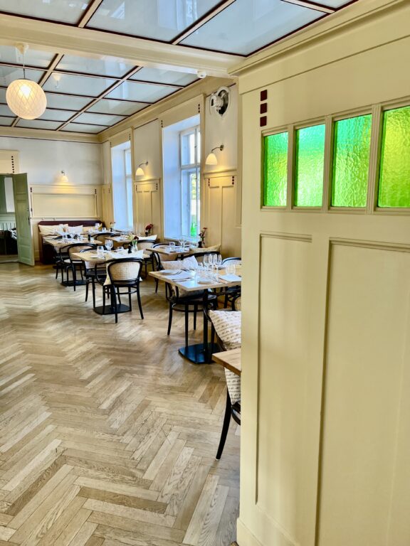 Restauranten i hotellet Oppdagelse på Lolland - sjarmerende Sakskøbing