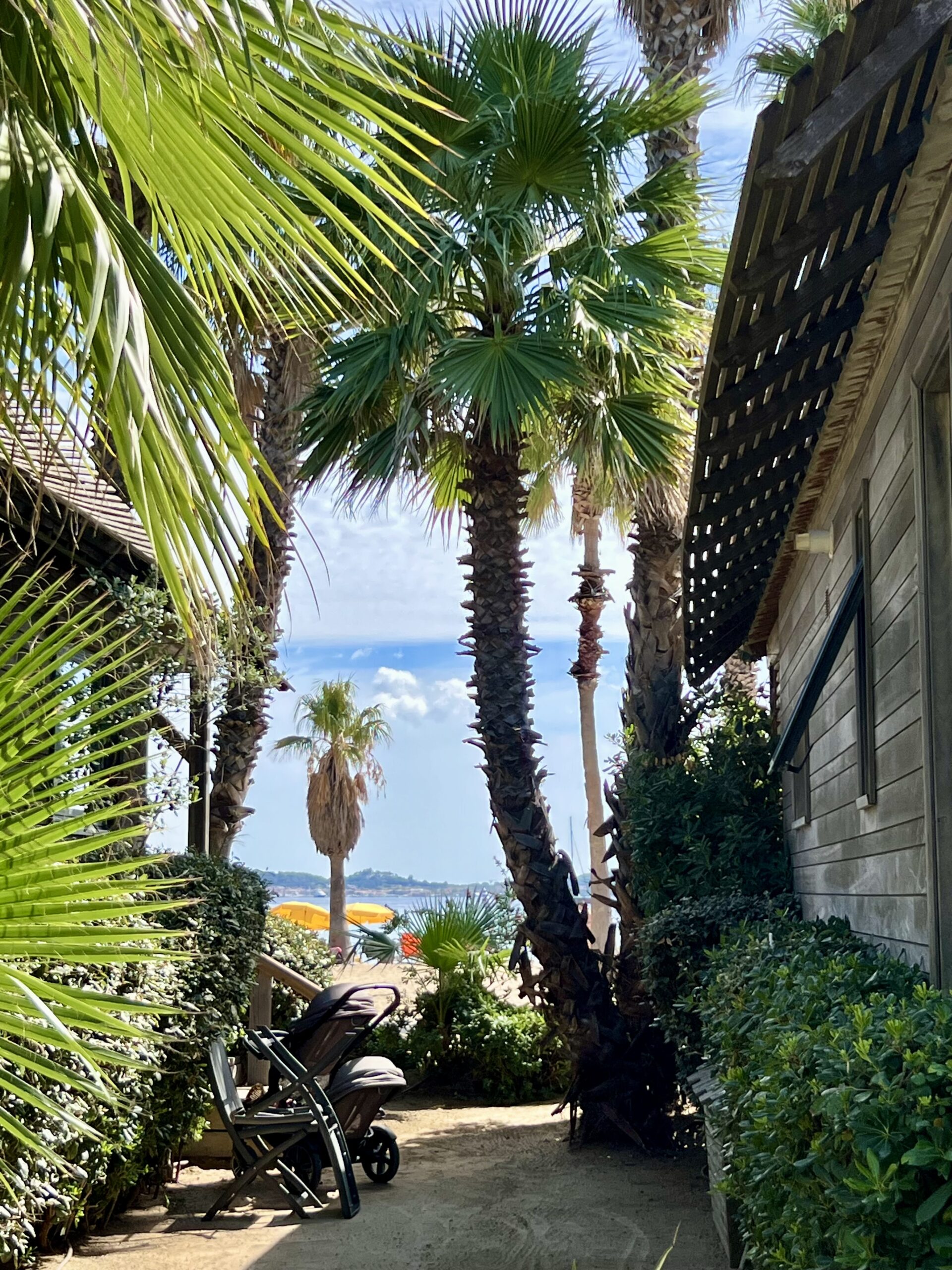 Les Prairies de la Mer ved Middelhavet – ferieparadiset for familien Utsikt mellom bungalowene