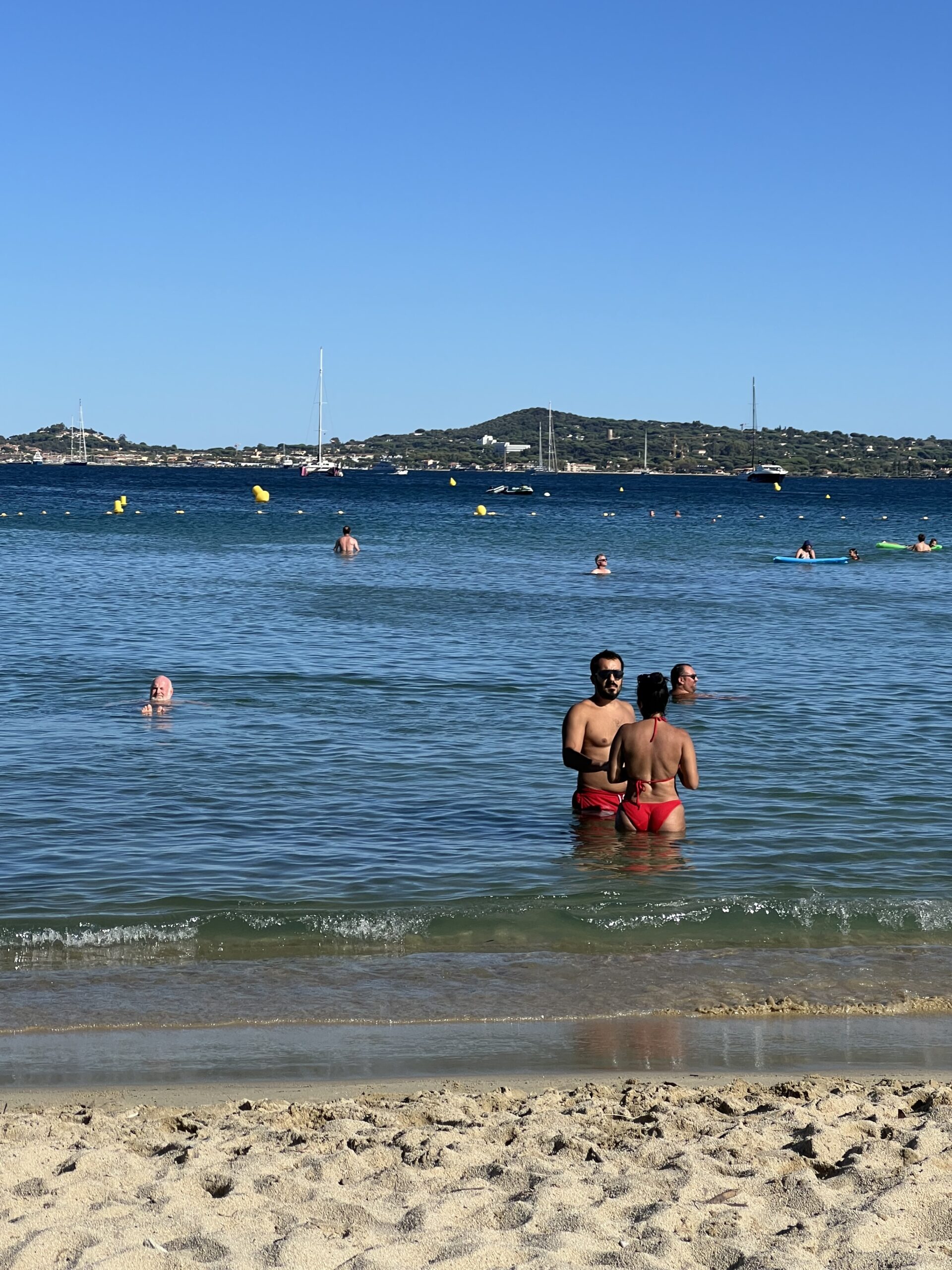 Her kan du svømme med blikket rettet mot Saint Tropez