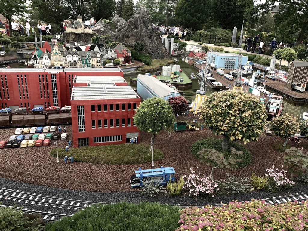Industriområde i lego