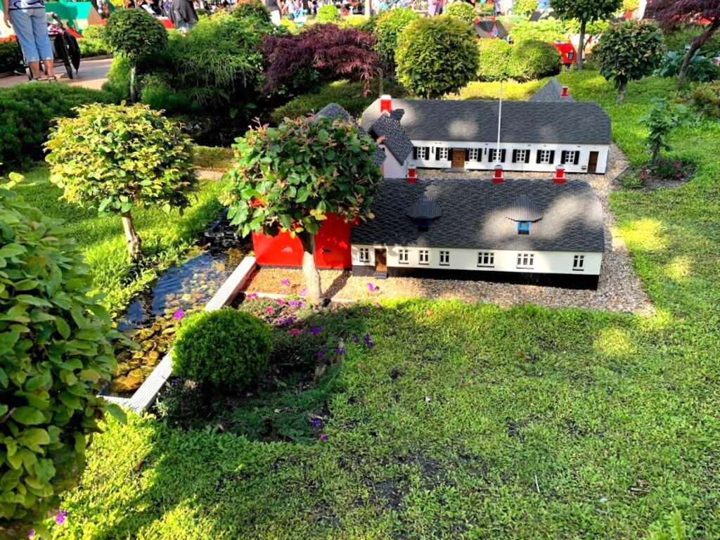 Bebyggelse i legoklosser